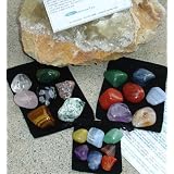 Chakra Healing Balancing and Meditation Kit Tumbled Stones Reiki