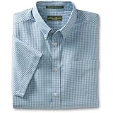 Eddie Bauer Relaxed Fit Wrinkle-Free Pinpoint Pattern Oxford Shirt