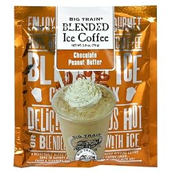 Big Train Blended Ice Coffee, Chocolate Peanut Butter, 2.8-Ounce Bags (Pack of 25)