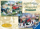 Ravensburger Puzzle - Nostalgic Seasons - 2 Puzzles in a Box (500 pieces each)