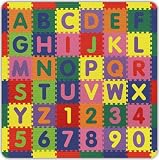 Large Letters and Numbers Soft Play Mat ICA188