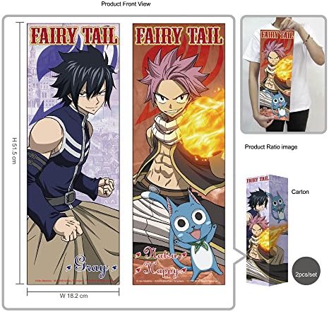 Fairy Tail II Poster - Gray and Natsu Poster (Set of 2)