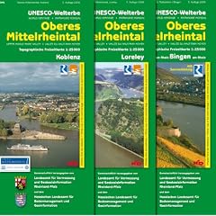 Welterbe Oberes Mittelrheintal 1-3. 1 : 25 000. Topographische Freizeitkarte