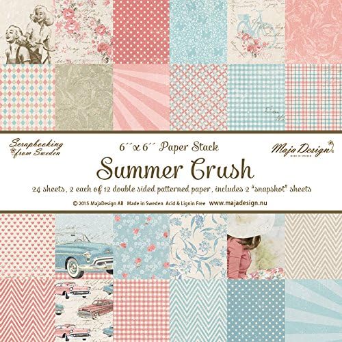 Maja Design Summer Crush 6 x 6 Paper Stack