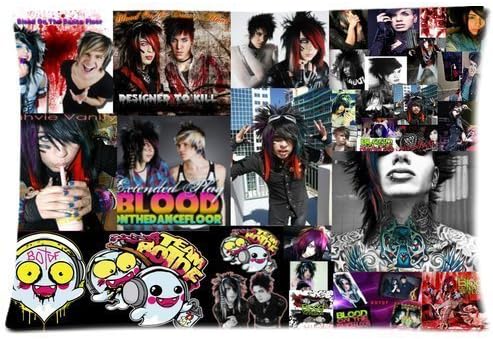Sweety Heart Custom Music Band Blood on The Dance Floor Pillowcase Rectangle Zippered Two Sides Design Printed pillows Throw Pillow Cover Cushion Case Covers