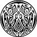 Jacob's Tattoo (Set of 6 Temporary 2 5/8" x 2 5/8" tattoos) from Twilight, New Moon, Eclipse & Breaking Dawn From LaPush