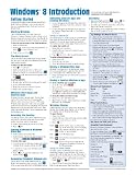 Windows 8 Quick Reference Guide (Cheat Sheet of Instructions, Tips & Shortcuts - Laminated Guide)