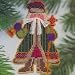 Bell Ringer Santa - Cross Stitch Kit