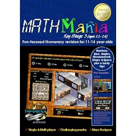 MathMania: Key Stage 3 [ages 11-14] HOME EDITION