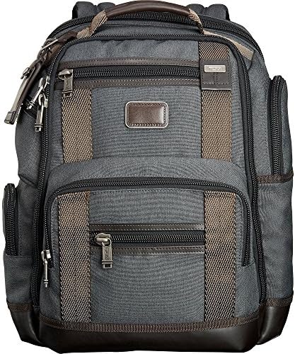 Tumi Alpha Bravo Kingsville Deluxe Brief Pack (Anthracite)