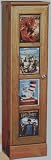 Ameriwood 18144 Media Storage with Front Door-Chr
