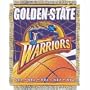Golden State Warriors Jacquard Woven Blanket Throw