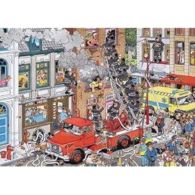 Jumbo Puzzle Jan van Haasteren Fire