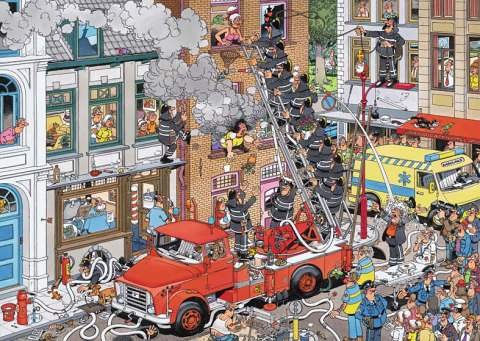 Childrens Toyshop  Used : J.v. Haasteren - Feuereralarm, 500 Teile