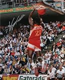 Dominique Wilkins Atlanta Hawks - Dunk Contest - Autographed 16x20 Photograph