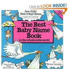 Best Baby Name Book In The Whole World