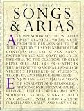 Library Of Songs & Arias (Library of Series)