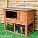 Rabbit Hutch with Enclosure 45.5x38x24.75
