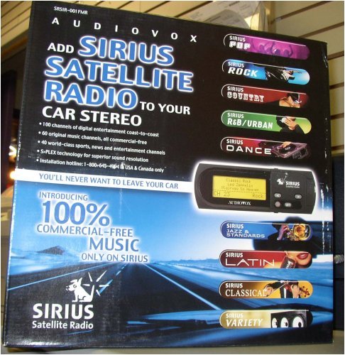 Audiovox Sirius  Satellite Radio Tuner (SRSIR001FM)
