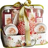 Victorian Rose Romance Spa Bath and Body Gift Basket Set 6174B8kInNL. SL160 Victorian Rose Romance Spa Bath and Body Gift Basket Set