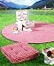 Picknick Decke im Country-Style - Karo Rot Wei� Kariert