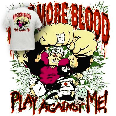 Give More Blood - rugby t-shirt