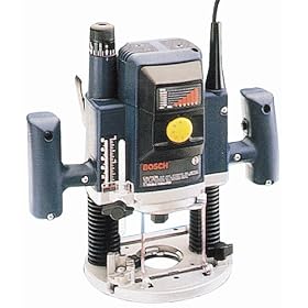 Factory-Reconditioned Bosch 1613EVS-46  2 Horsepower Plunge Router Kit