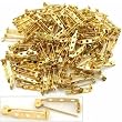 144 Bar Pin Backs Closed Clasp Hat Name Badge Parts