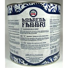 Amarena Fabbri Wild Cherries in Syurp Large Can 7lb 10z. 3.2 Kilogram