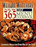 Weight Watchers New 365 Day Menu Cookbook Complete Meals for Every Day of the Year