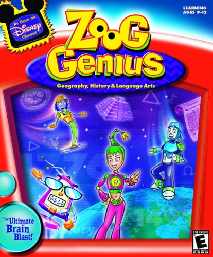 Disney's Zoog Genius Language Arts  History  Geography