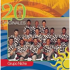 Album cover for 20 Éxitos Originales by Grupo Niche CD from which you can create your own MP3 Ringtones / Realtones using the ToneBee online ringtone maker.