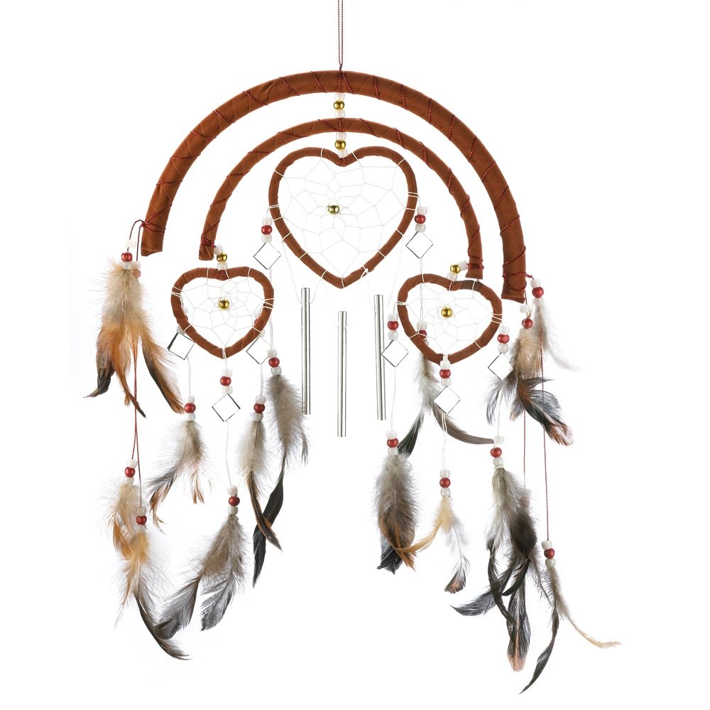 Gifts & Decor Heart Windcatcher Southwestern Style Garden Windchime