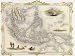 1800's JAPAN KOREA COREA YEDO OSAKA TOKIO MAP SMALL VINTAGE POSTER REPRO
