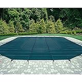 Pool Safety Cover for a 15 x 30 Pool, Green Mesh