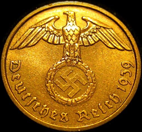 Germany - German Third Reich - German 1939E 2 Reichspfennig Coin