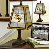 Georgia Tech Art Glass Table Lamp
