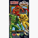 Power Rangers Operation Overdrive Birthday Card & Badge - SON