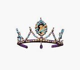 6177VEPWABL. SL160  Disneys Princess Jasmine Tiara   Child One Size