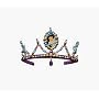Disneys Princess Jasmine Tiara - Child One Size