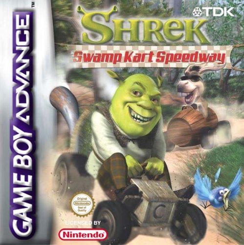 Childrens Toyshop  Video Games : Shrek Swamp Cart Speedway