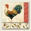 Tile Trivet ~ Majestic Rooster ~ 6 inch x 6 inch ~ code 187