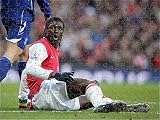 Jigsaw of Emmanuel Adebayor (Arsenal) from Arsenal FC