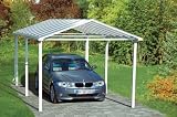 Aluminium Carport weiß
