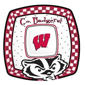 NCAA Wisconsin Badgers Gameday Chip & Dip