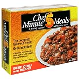 Chef 5 Minute Meals Beef Chili with Beans (Pack of 6)