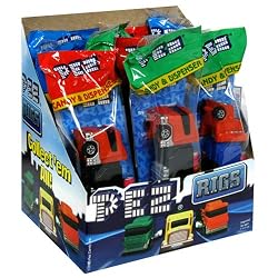 PEZ Big Rigs, 0.58-Ounce Assorted Candy Dispensers (Pack of 12)