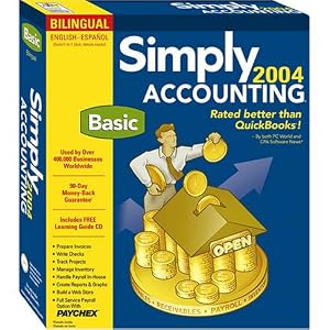 Click here to buy Simply Accounting Basic 2004 (Bi-Lingual) by Sage.