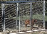 WOVEN KENNEL COVER 10X10