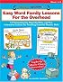 Easy Word Family Lessons For The Overhead: 12 Transparencies, Reproducibles, and Fun, Interactive Lessons for Teaching Essential Phonic Skills (Overhead Teaching Kit)